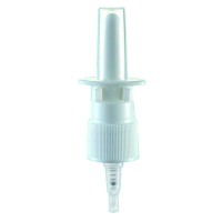 Hot sale 20ML wholesale empty refillable nasal spray bottles White nasal sprayer