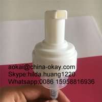 Plastic PP liquid soap dispenser pump 43mm foam pump for bottle